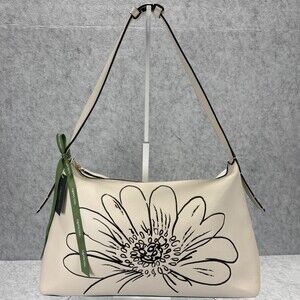 Vera Bradley Marcelle Shoulder Bag - Bloom Cottage Cream